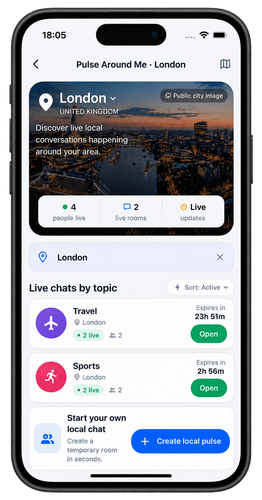 PulseChat — Messaging